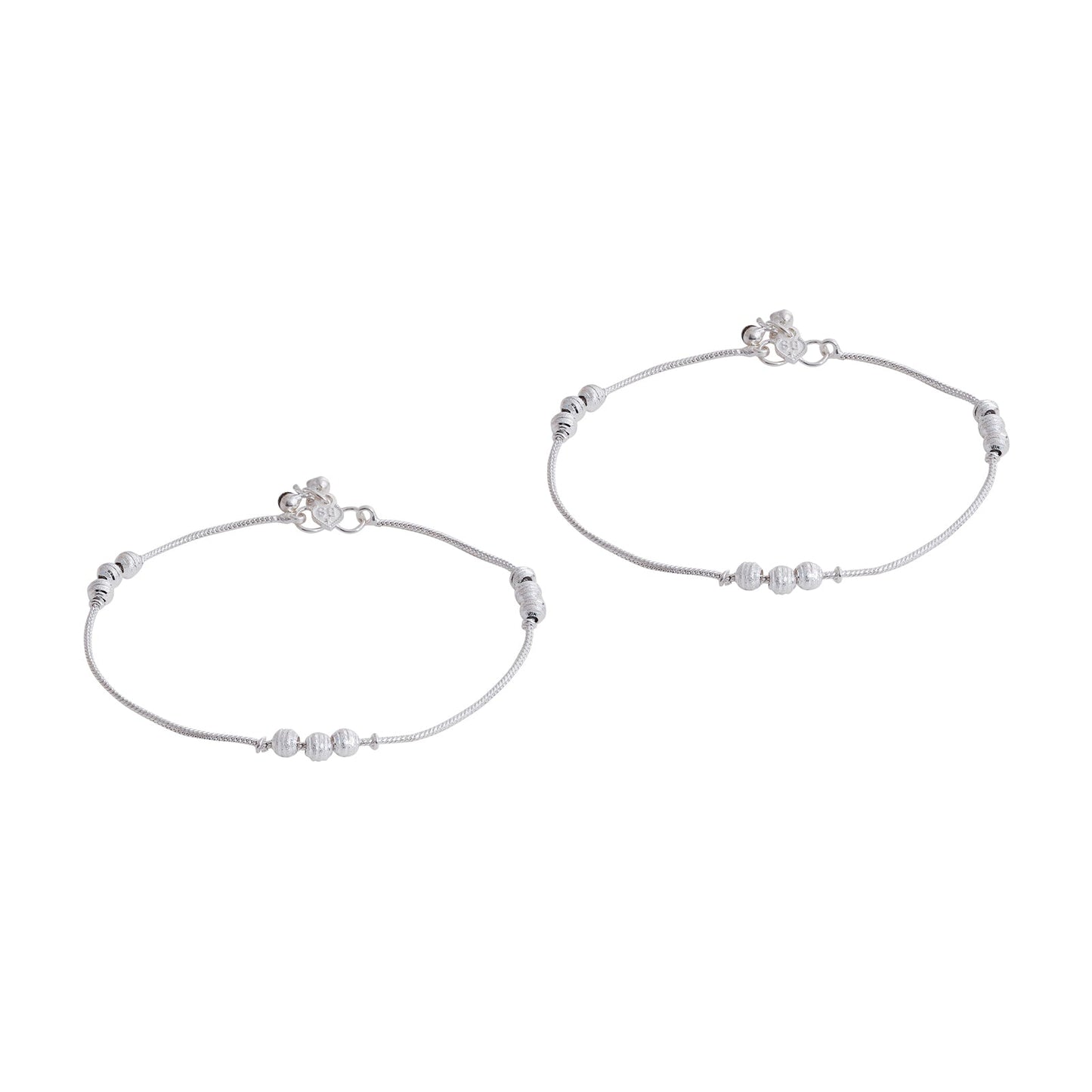 Teejh Preet Pearl Anklets