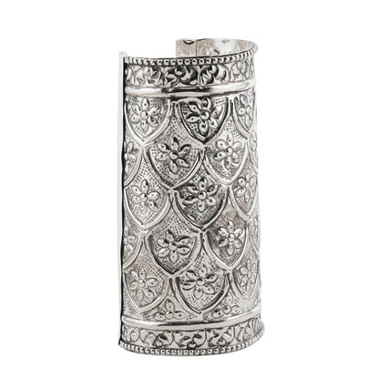 Gypsia Silver Oxidised Cuff Bracelet