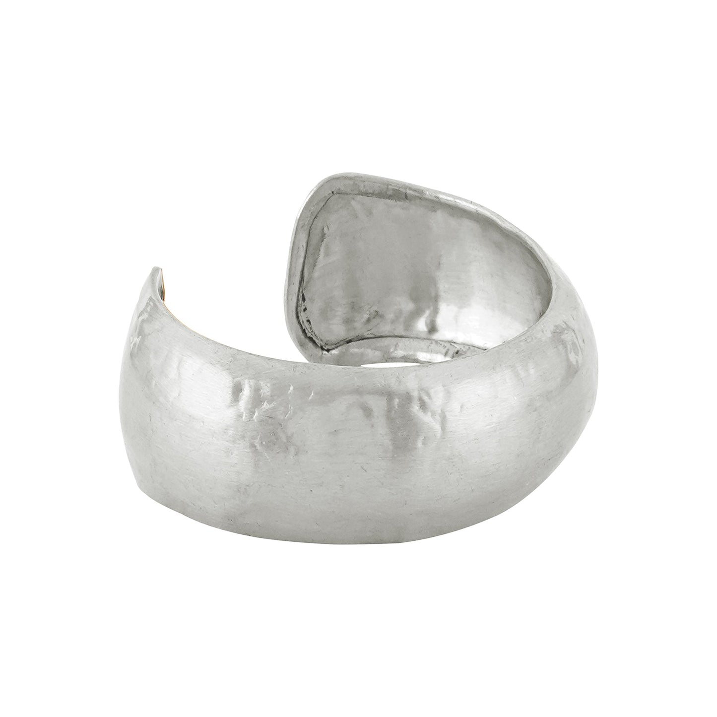 Teejh Mayaana Silver Oxidised Cuff Bracelet