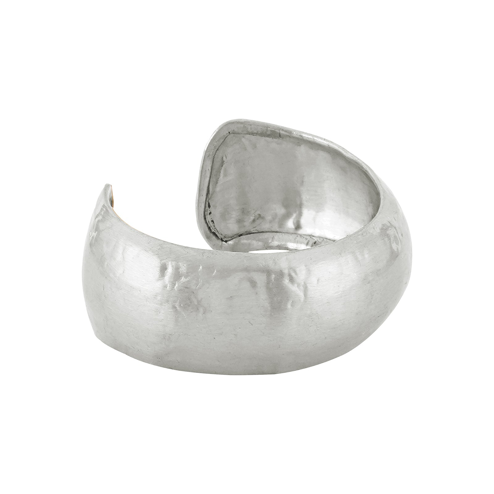 Teejh Mayaana Silver Oxidised Cuff Bracelet