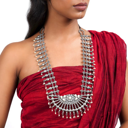 Teejh Ujjwala Oxidised Necklace