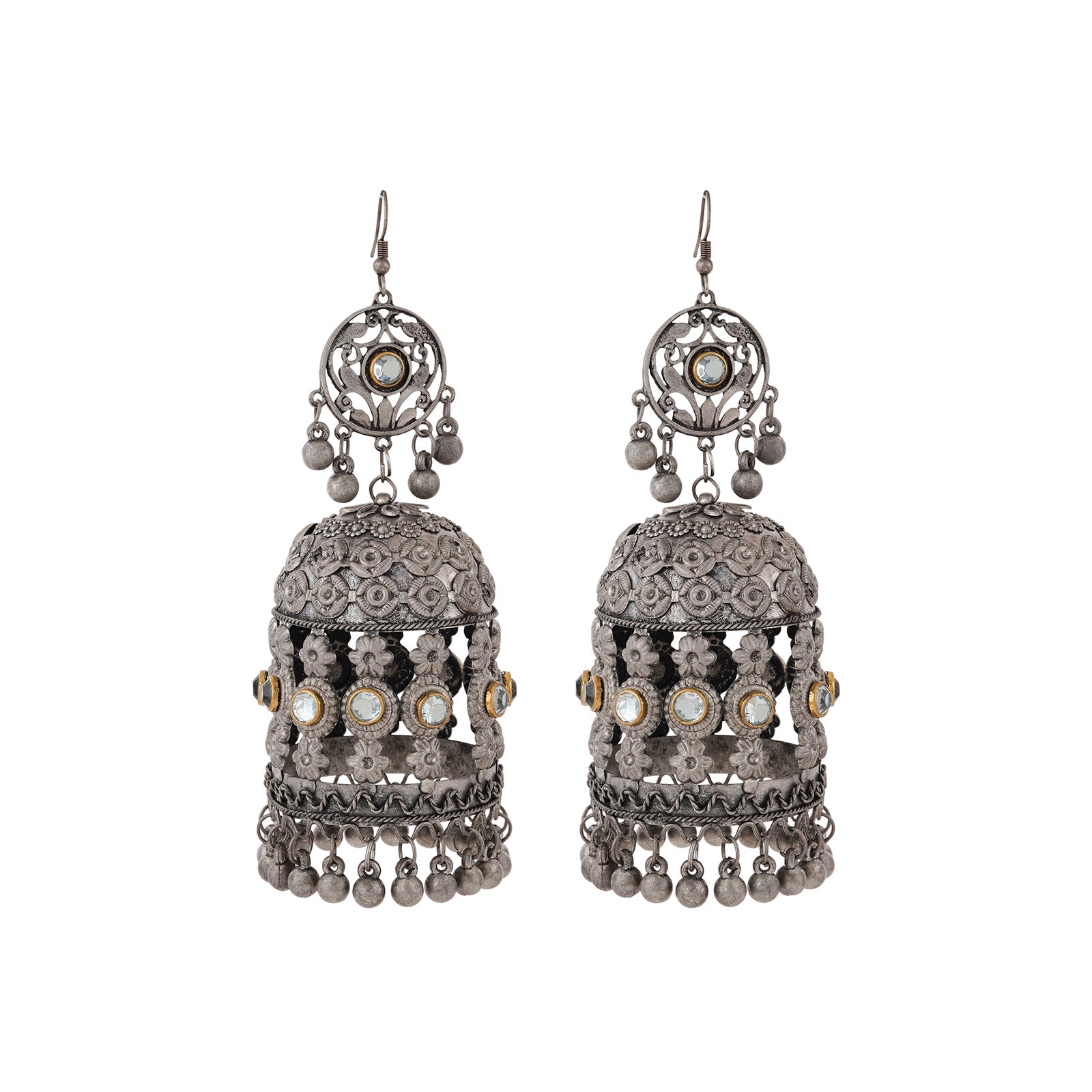 Teejh Rajnandini Oxidised Earrings