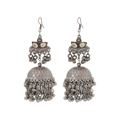 Teejh Priyanshi Oxidised Earrings