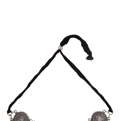 Teejh Kamalini Oxidised Necklace