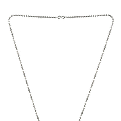 Teejh Sayyid Silver Oxidised Necklace Set