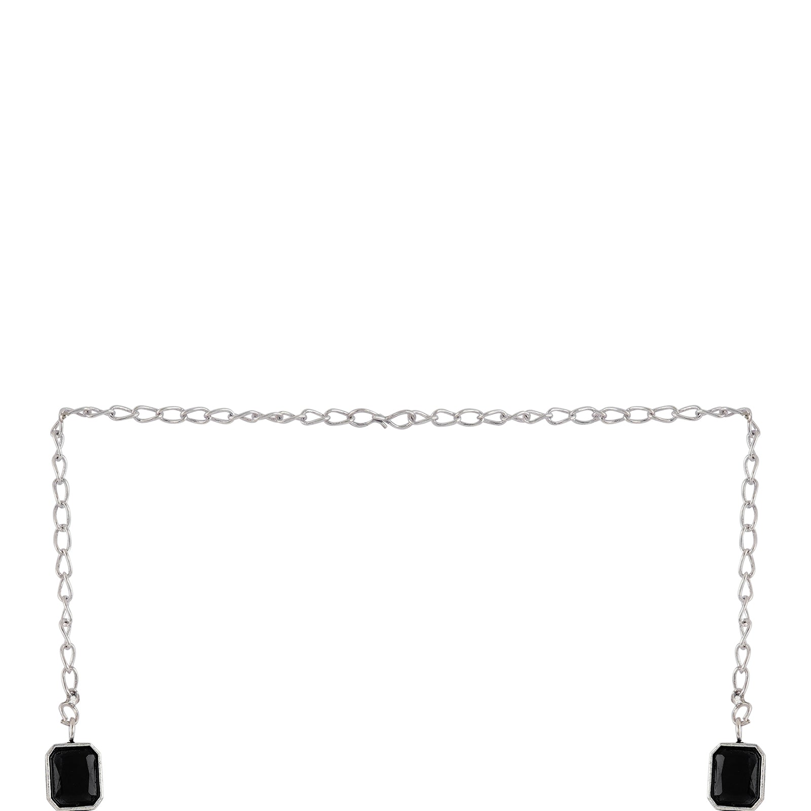 Teejh Silver Noir Elegant Set