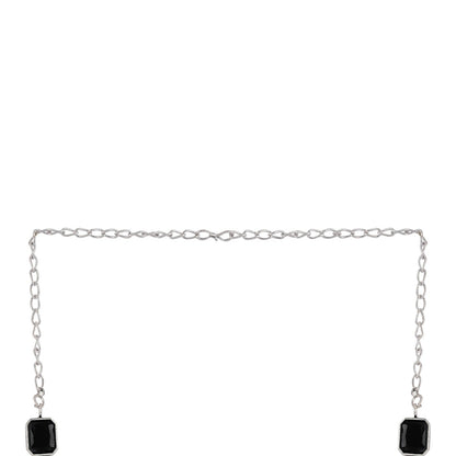 Teejh Silver Noir Elegant Set