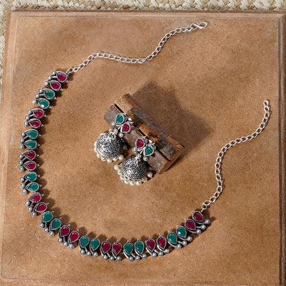 Teejh Verdant Haven Oxidized Set