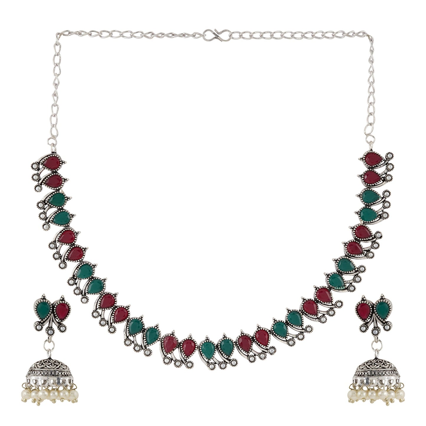 Teejh Verdant Haven Oxidized Set
