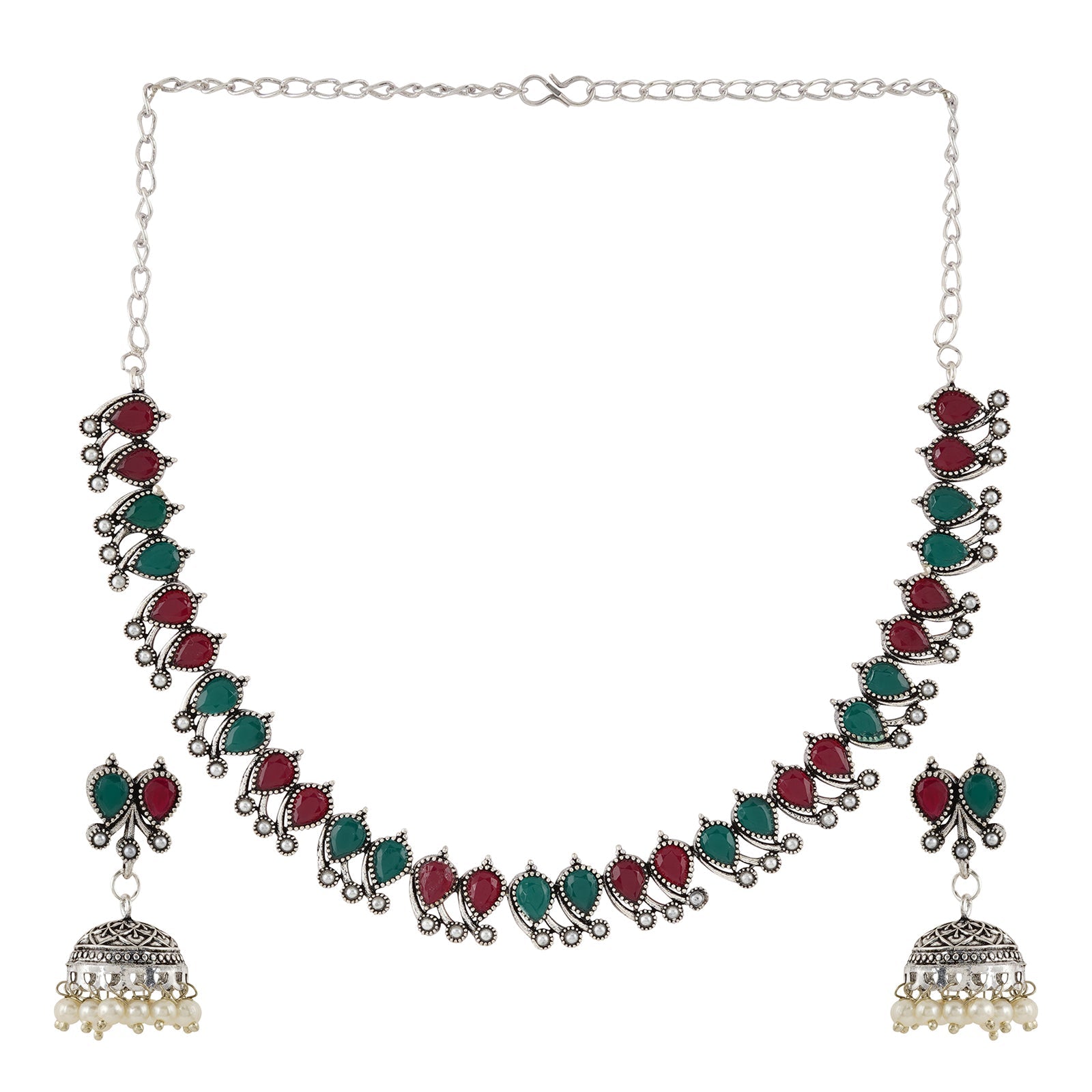 Teejh Verdant Haven Oxidized Set