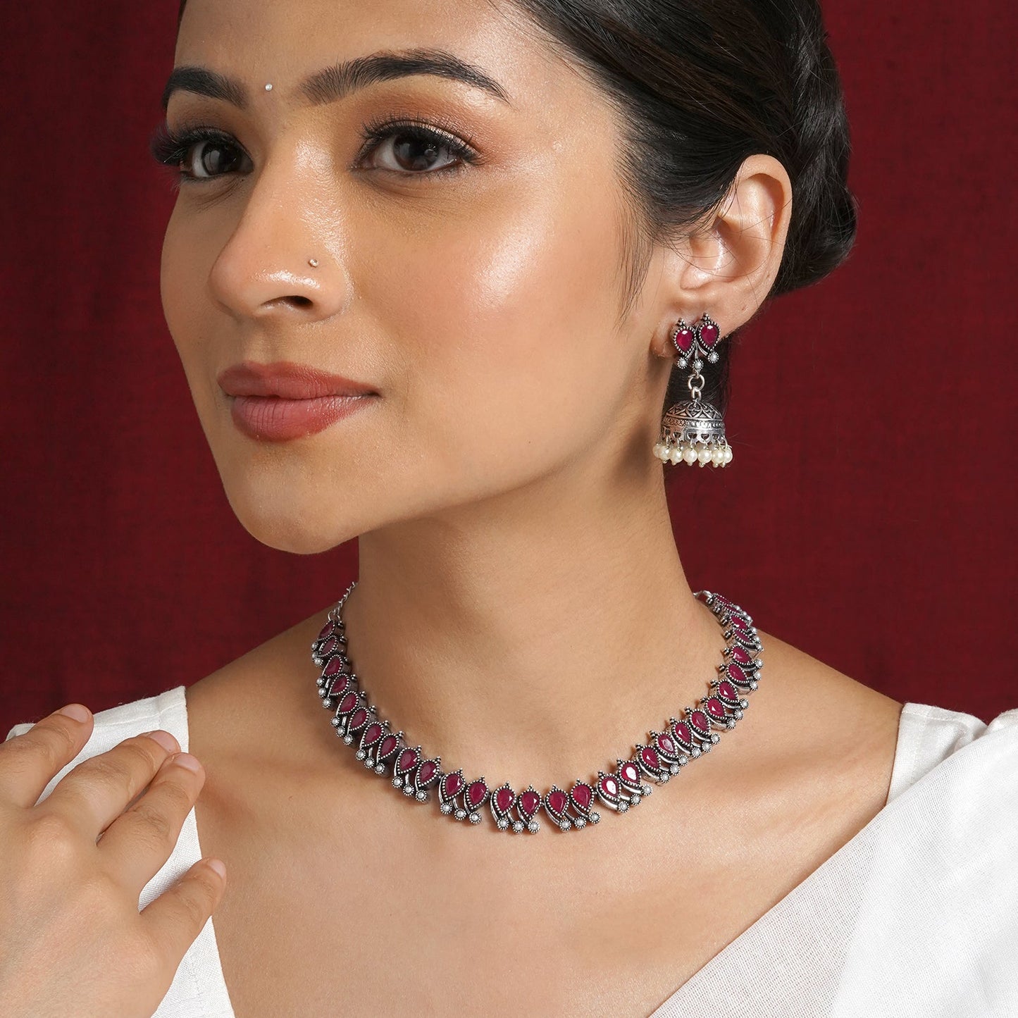 Teejh Silver and Rosewood Symphony Set