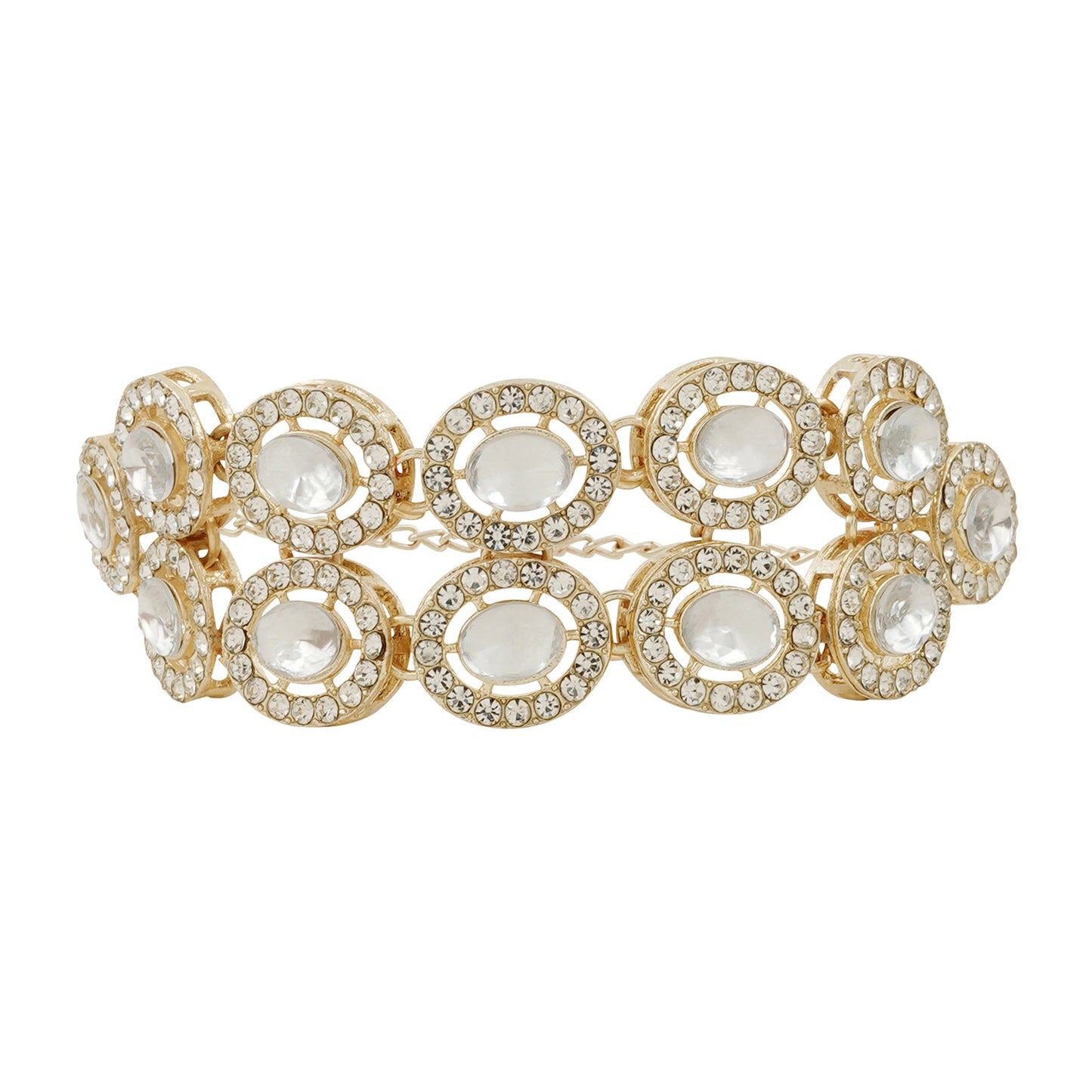 Teejh Ziya Silver White Bracelet