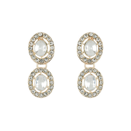 Teejh Ziya Gold White Necklace Set