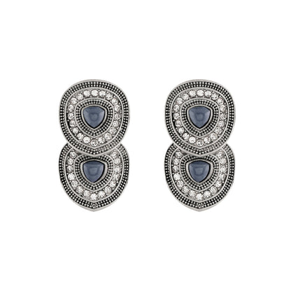 Teejh Bhavi Silver Grey Stud