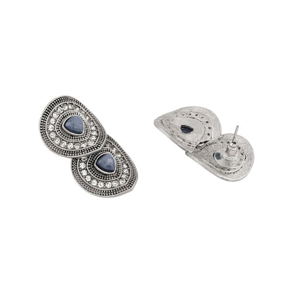 Teejh Bhavi Silver Grey Stud
