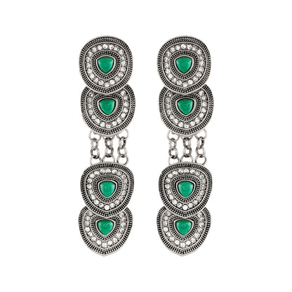 Teejh Sula Silver Turquoise Earring