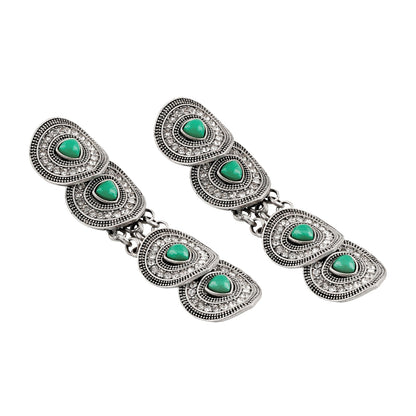 Teejh Sula Silver Turquoise Earring