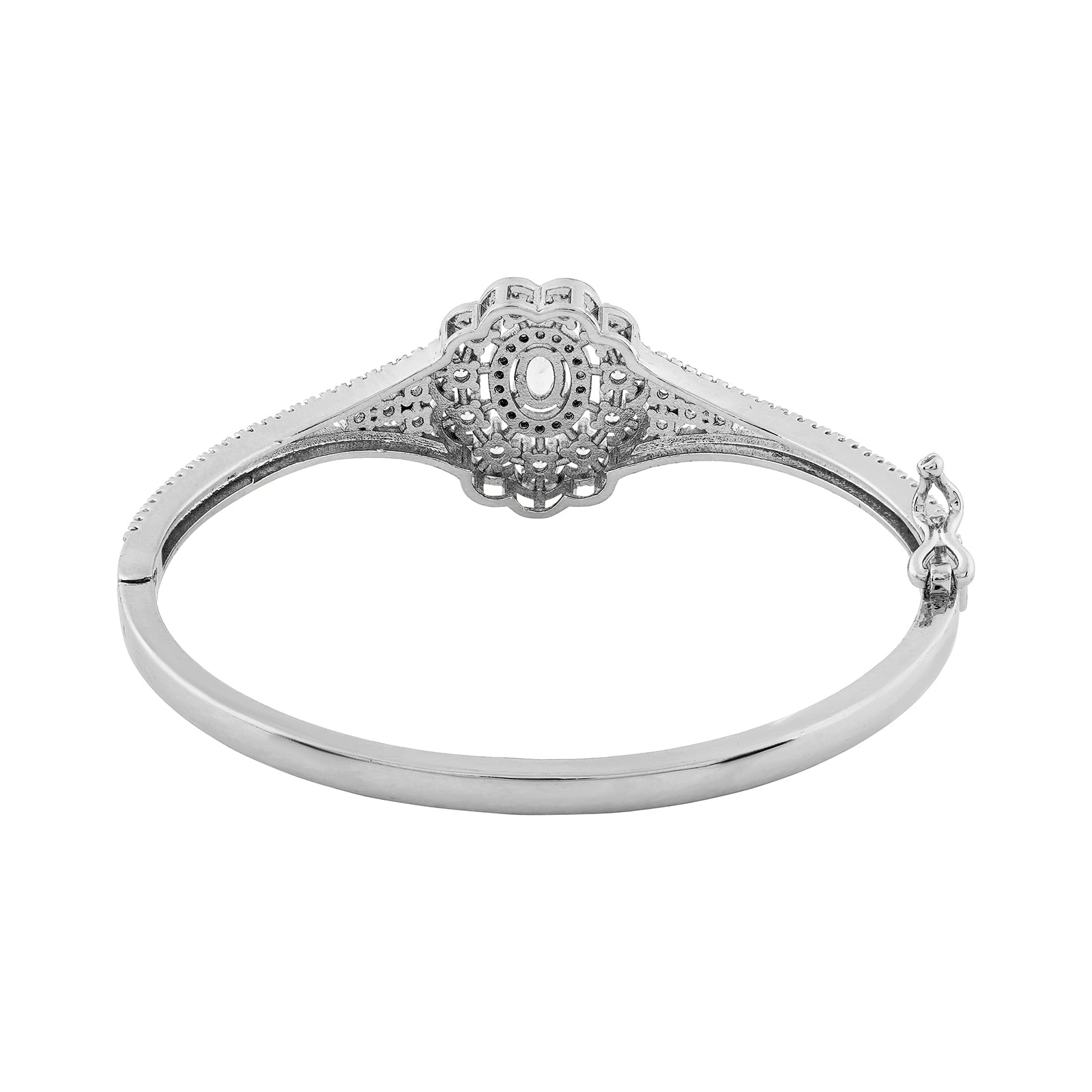 Teejh Indira Illumination CZ Stones Silver Bracelet
