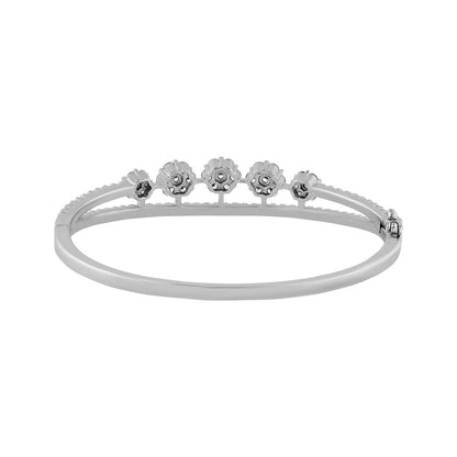 Teejh Rhea Radiance CZ Stones Silver Bracelet