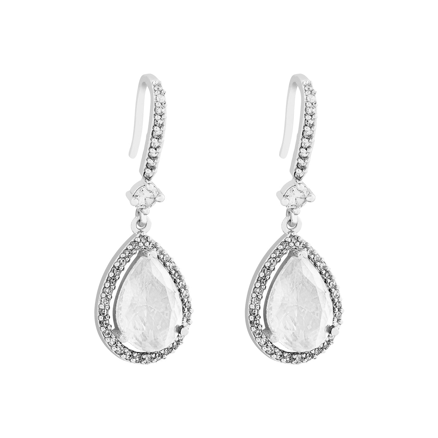 Teejh Radianz Silver Earrings
