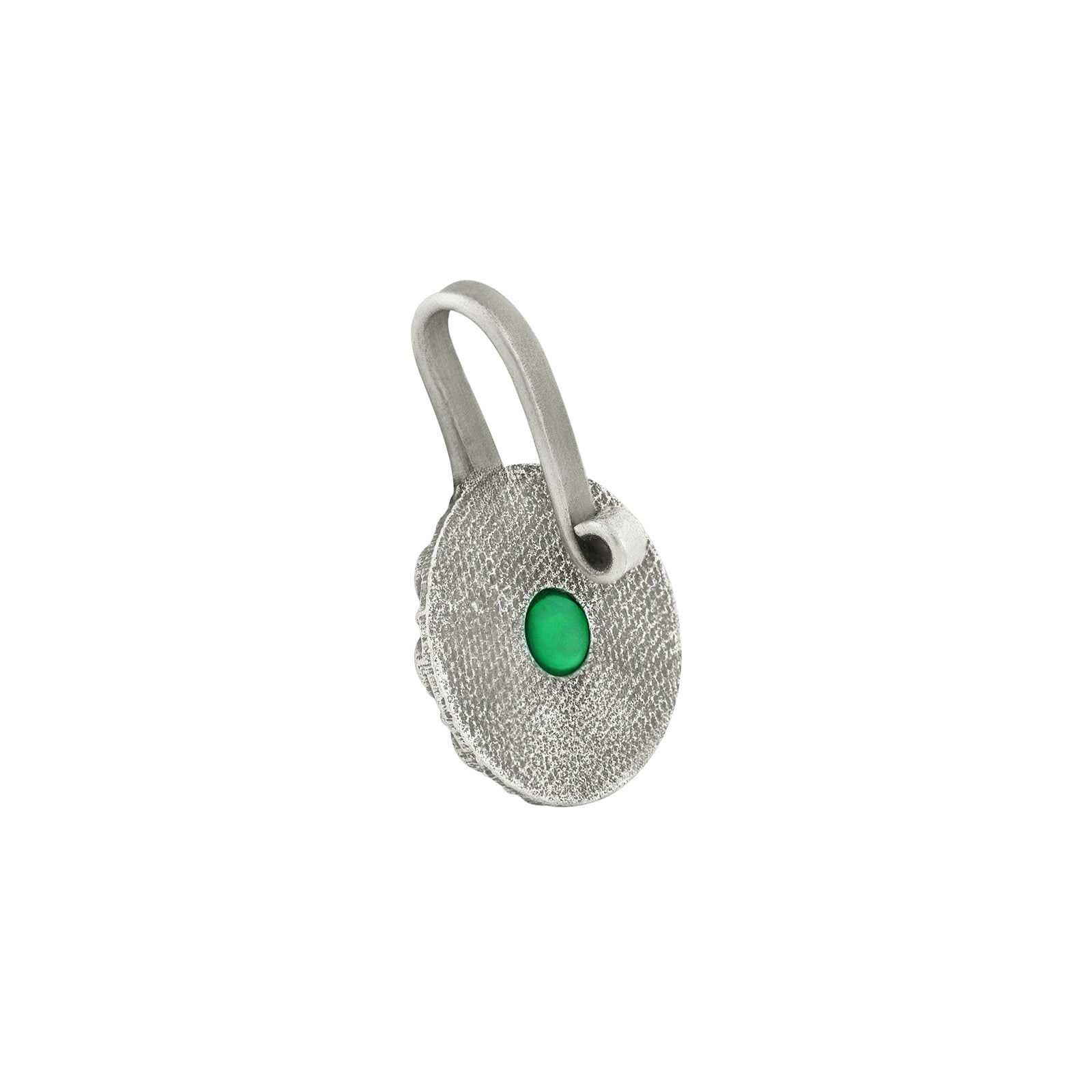 Teejh Nurni Green Stone Press on Nosepin