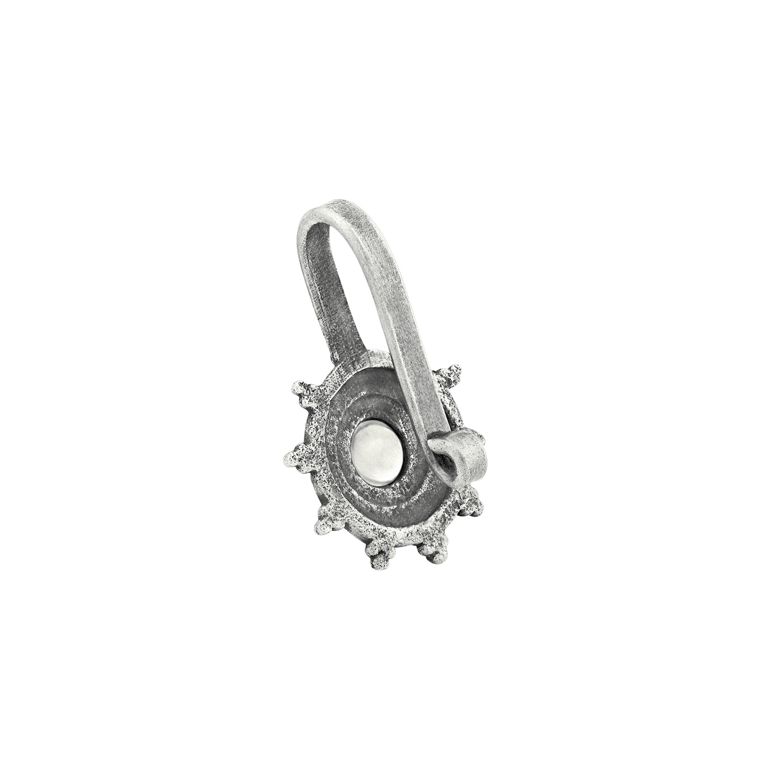 Teejh Afsana White Stone Press on Nosepin