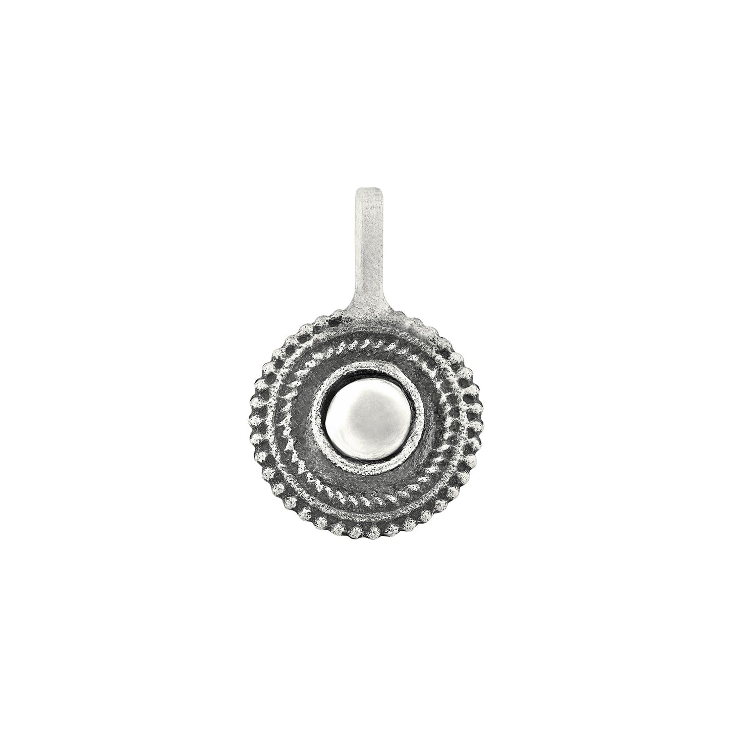 Teejh Vanika White Stone Press on Nosepin