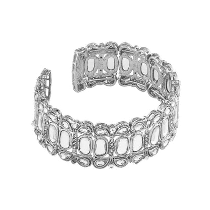 Teejh Kusumini intricate Silver Bracelet