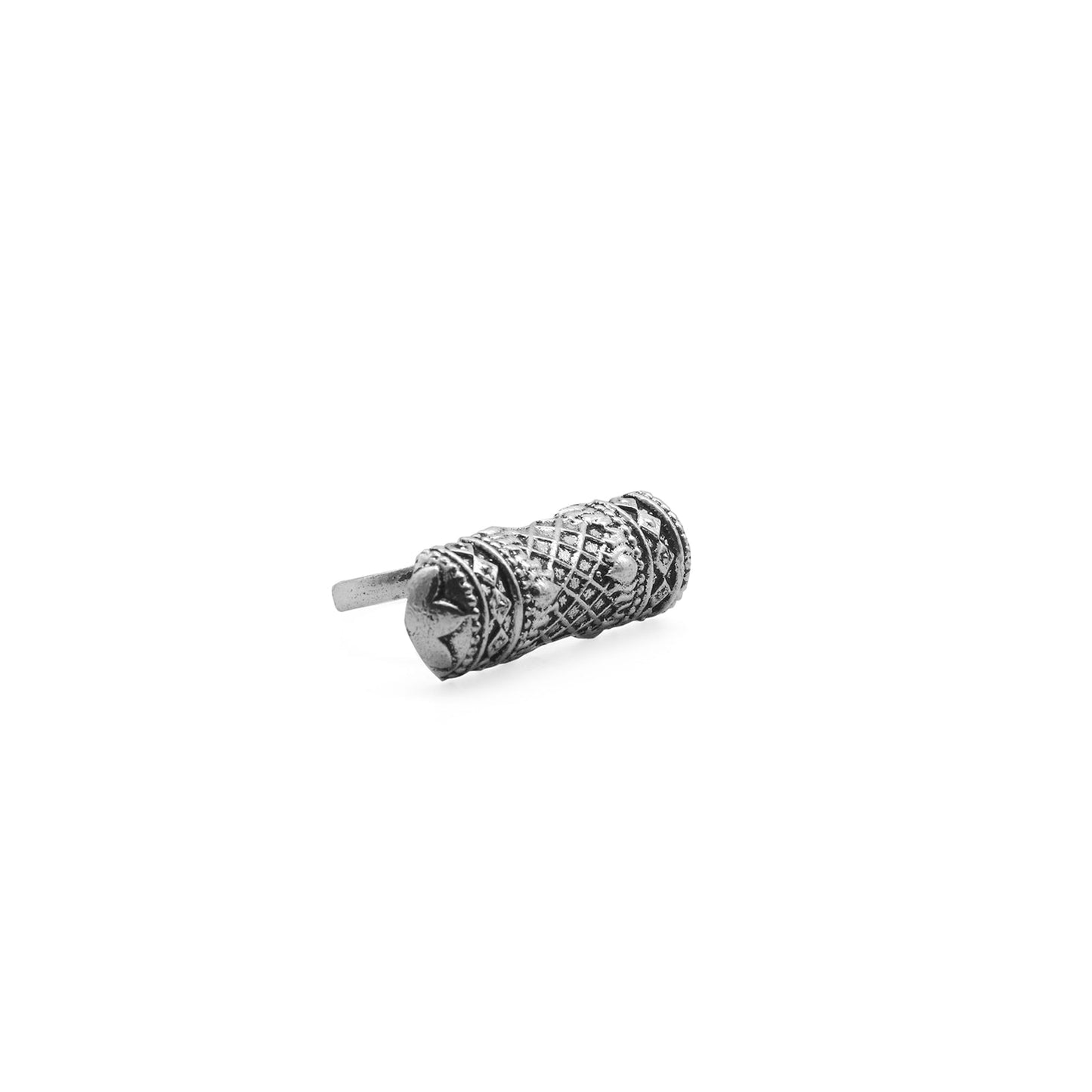 Viditi Silver Oxidized Ring