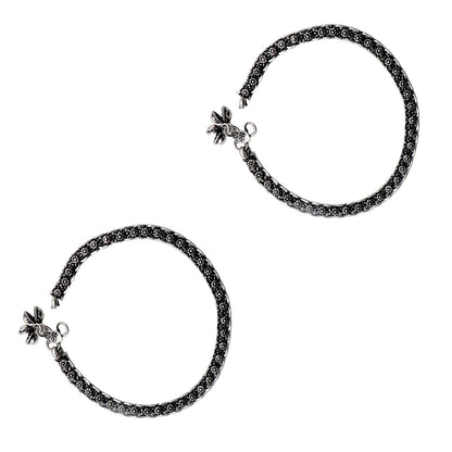 Teejh Nalika Set Of Anklet and Toe Ring