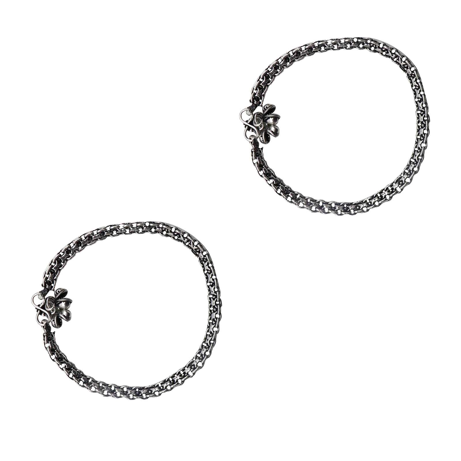 Teejh Nalika Set Of Anklet and Toe Ring
