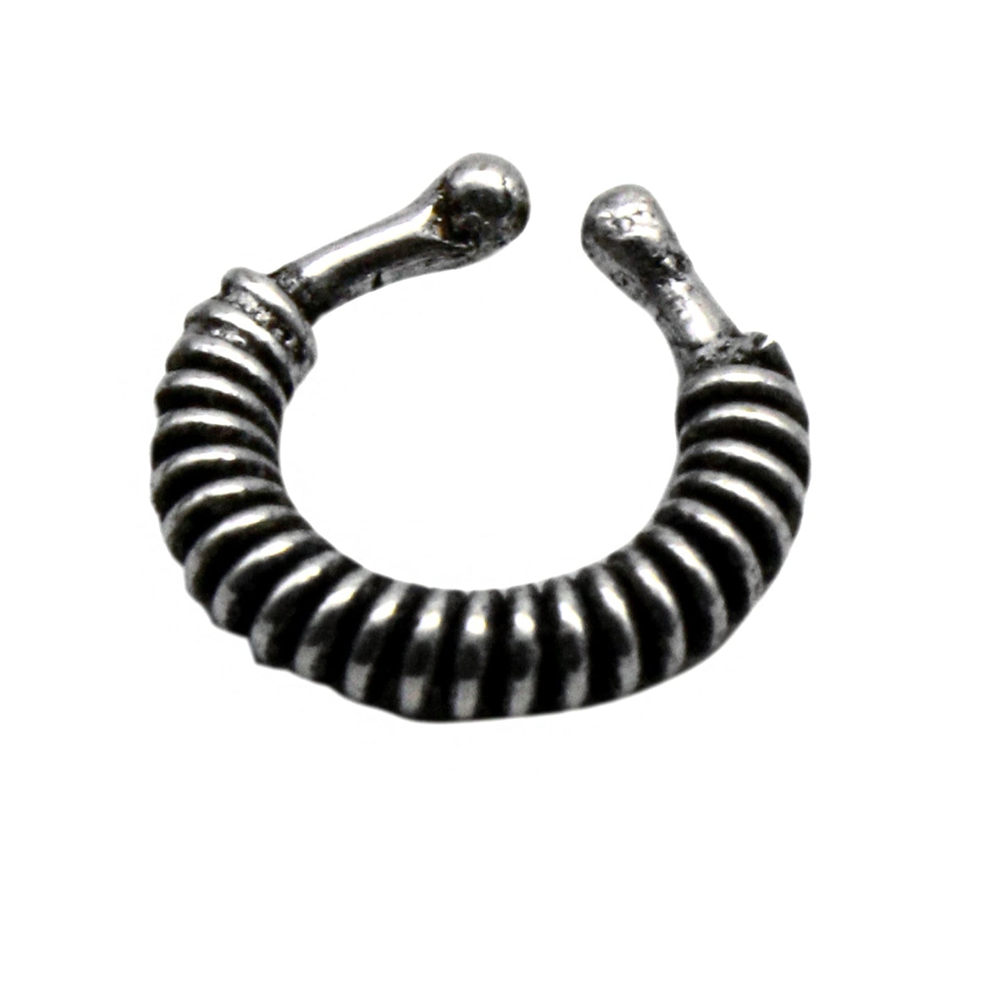 Teejh Mahi Silver Nose pin