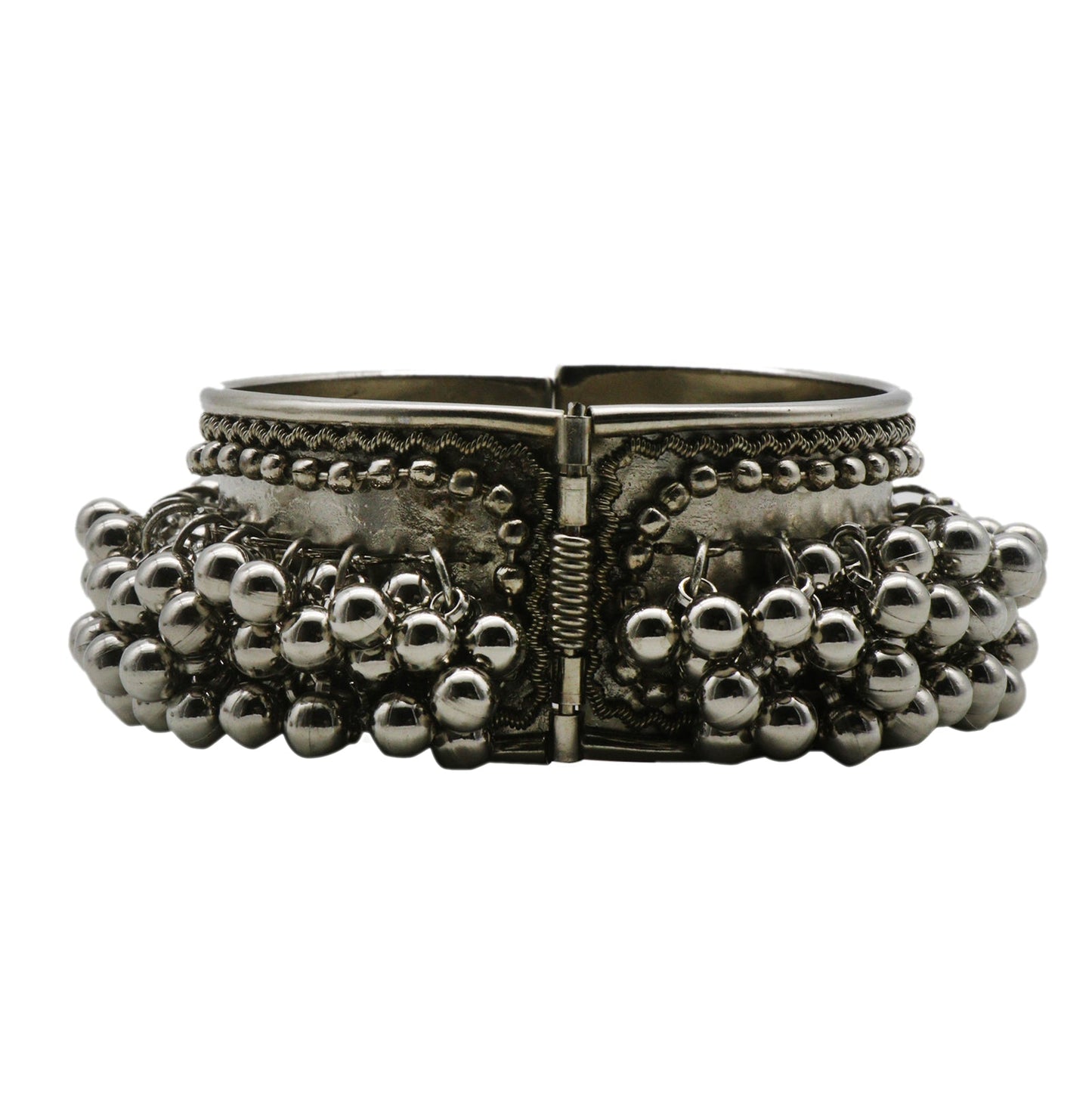 Teejh Sia Silver Ghungroo Bangle