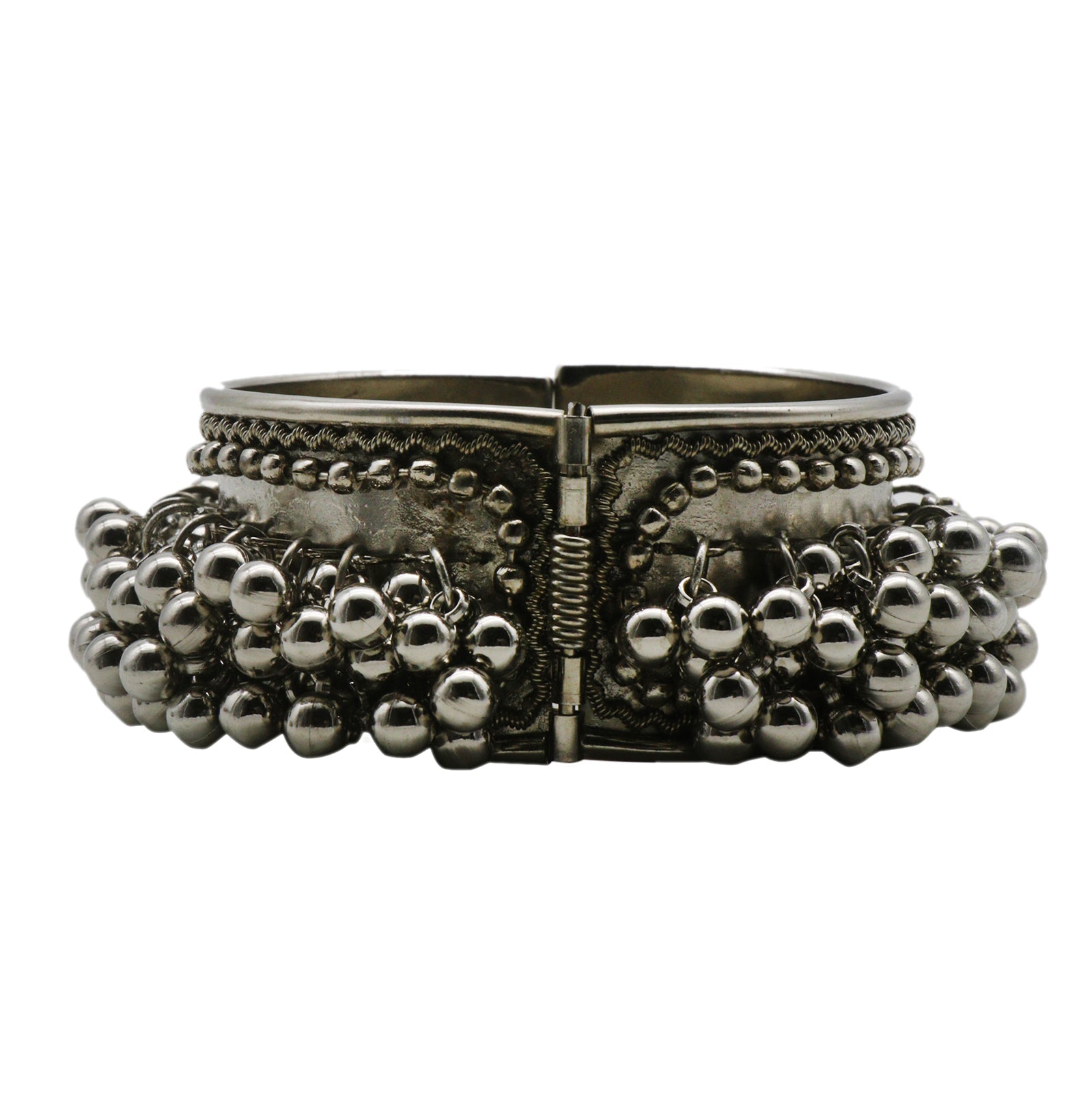 Teejh Sia Silver Ghungroo Bangle