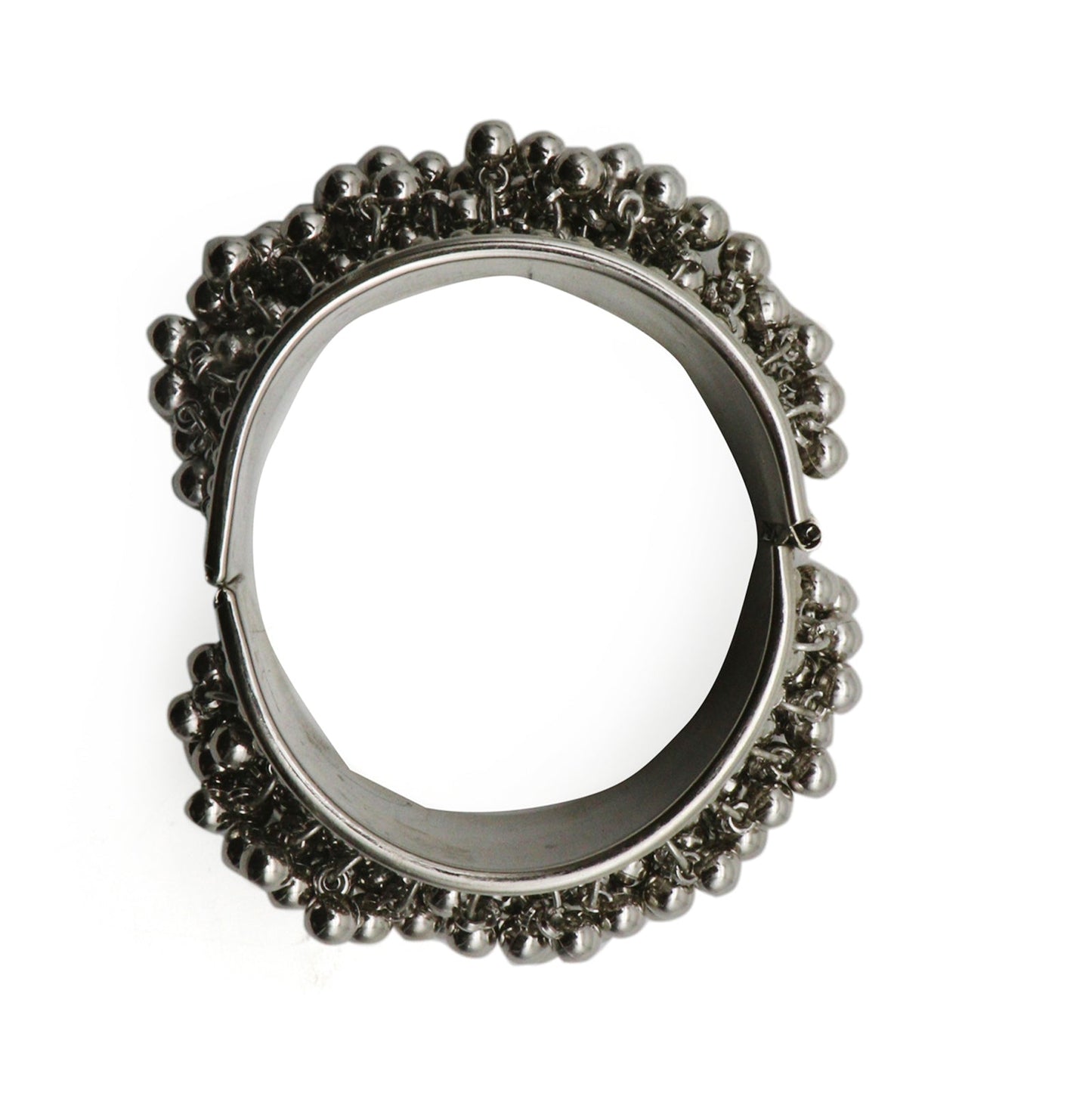 Teejh Sia Silver Ghungroo Bangle