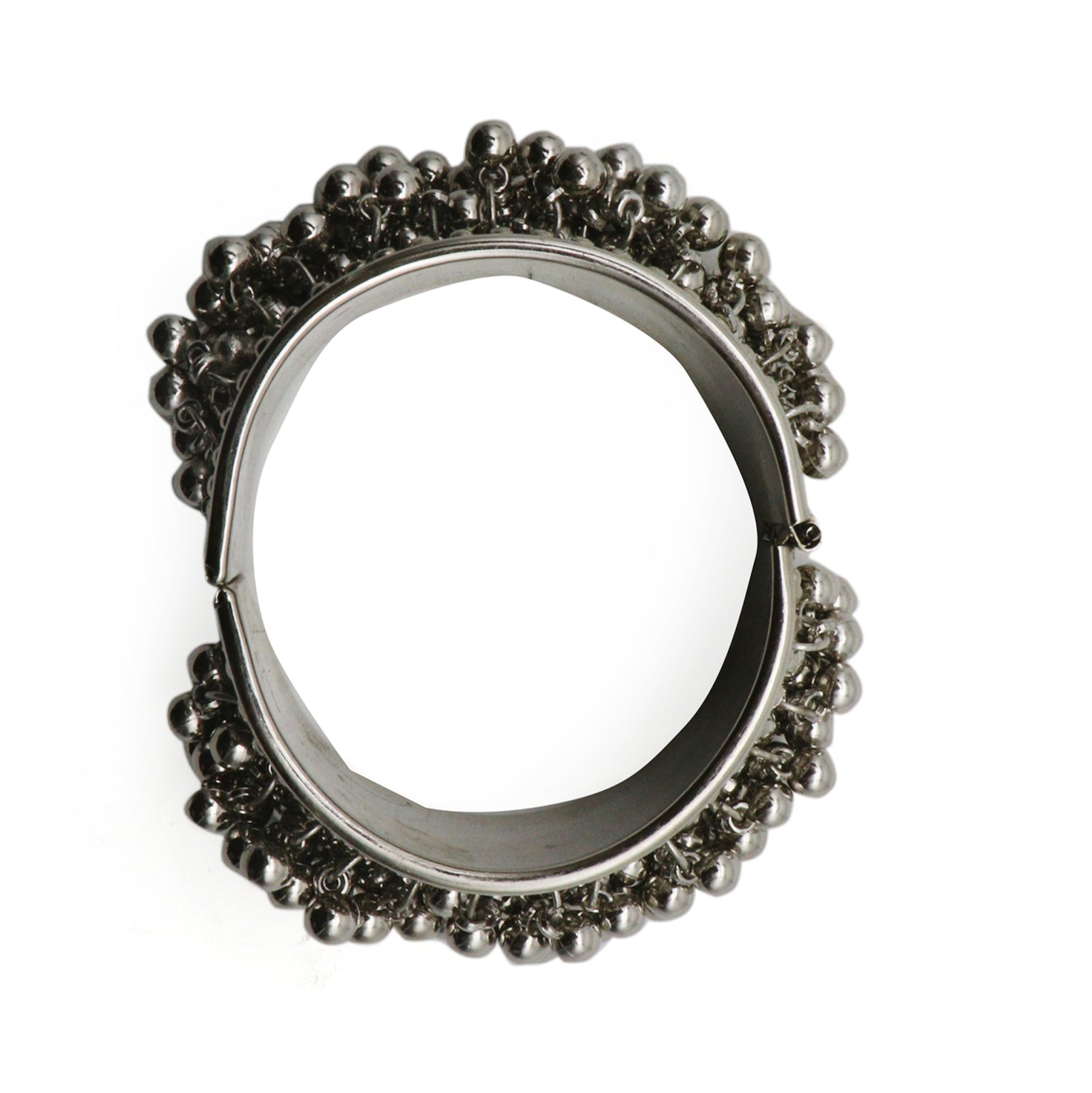 Teejh Sia Silver Ghungroo Bangle