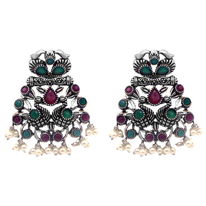 Teejh Nishka Multi Colored Necklace Set