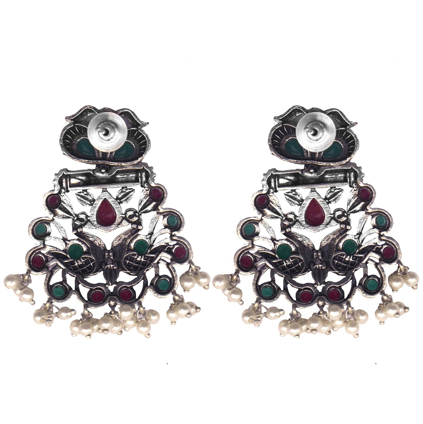 Teejh Nishka Multi Colored Necklace Set
