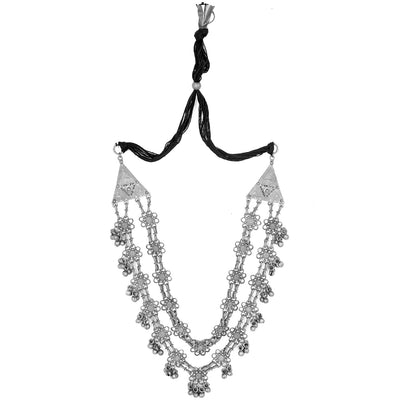 Teejh Rua Antique Silver Polish Long Necklace