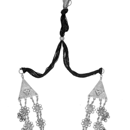 Teejh Rua Antique Silver Polish Long Necklace