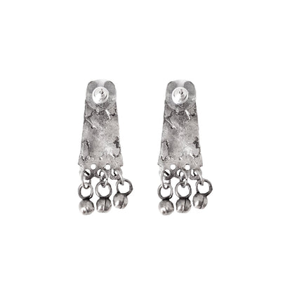 Teejh Mihira Silver Oxidised Choker Necklace Set