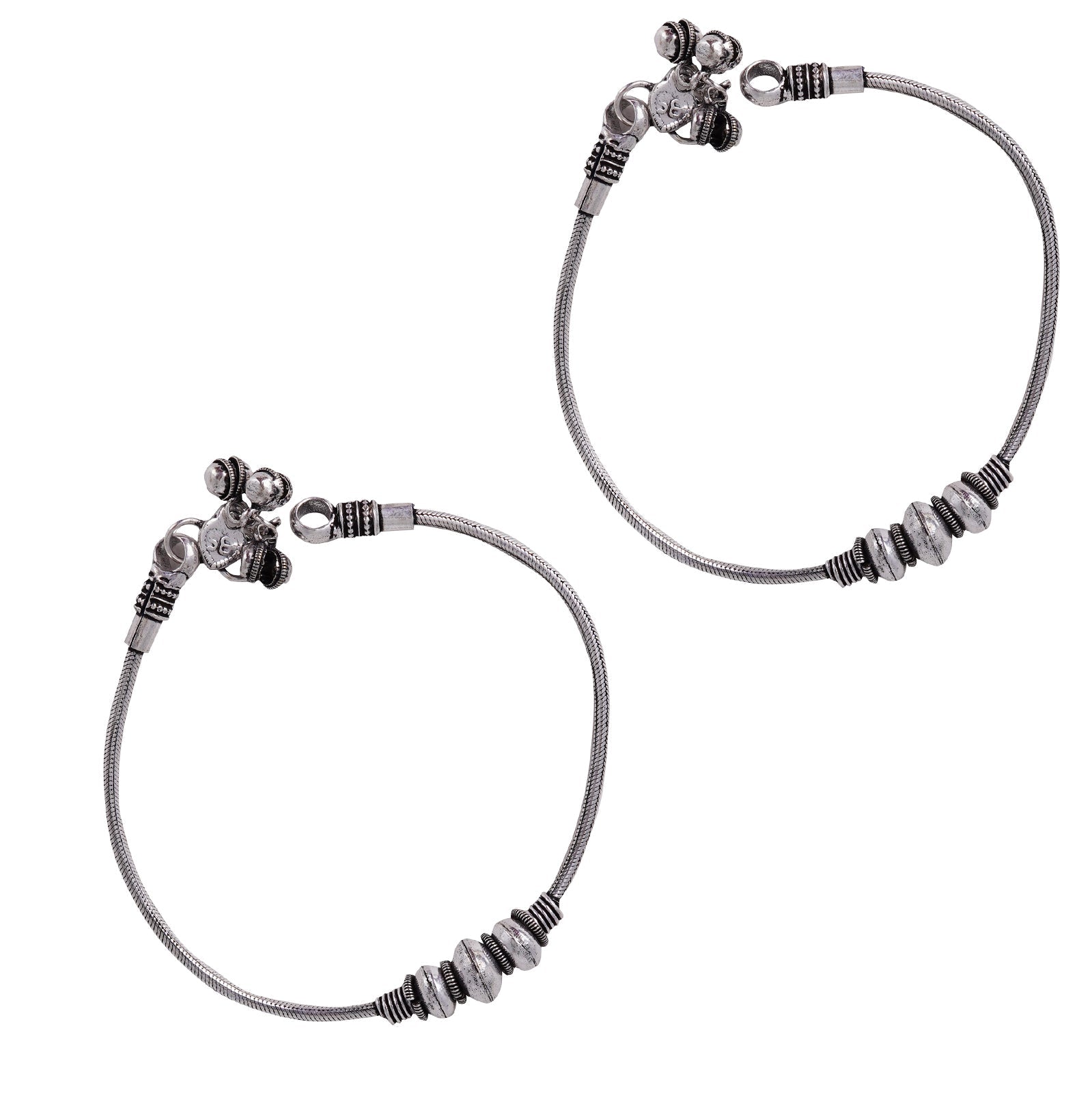 Teejh Aruni Set of Anklet and 3 Toe Rings