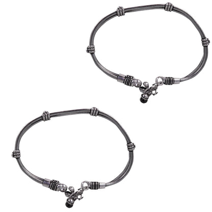 Teejh Himani Set of Anklet and 3 Toe Rings