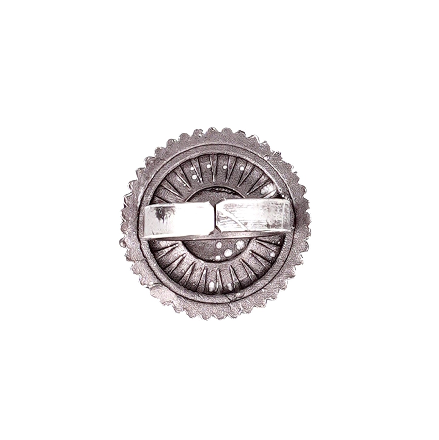 Teejh Loukya Silver Oxidised Ring