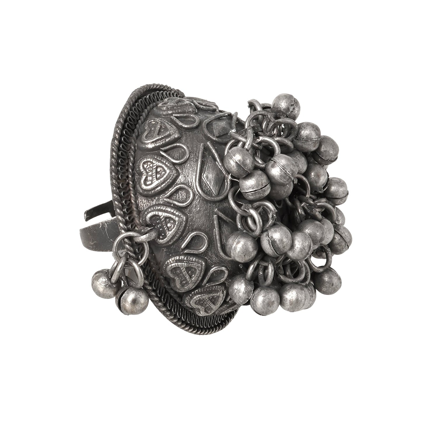 Teejh Ekaja Ghungroo Ring