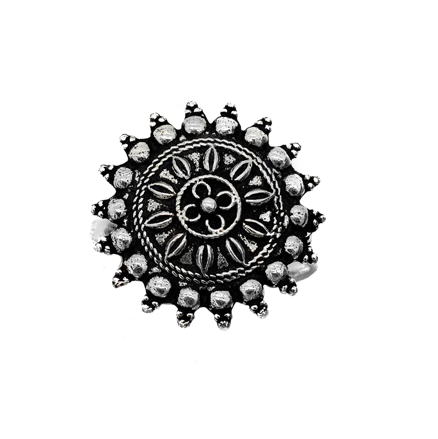 Nitya Silver Ring - Teejh