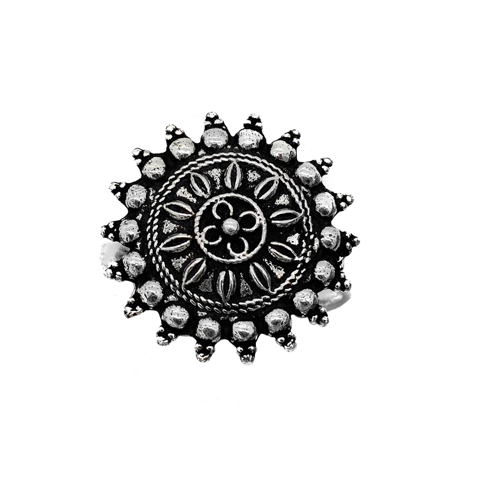 Nitya Silver Ring - Teejh