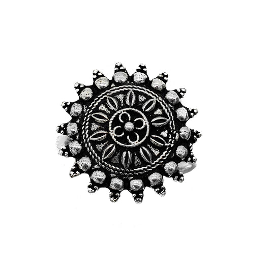 Nitya Silver Ring - Teejh