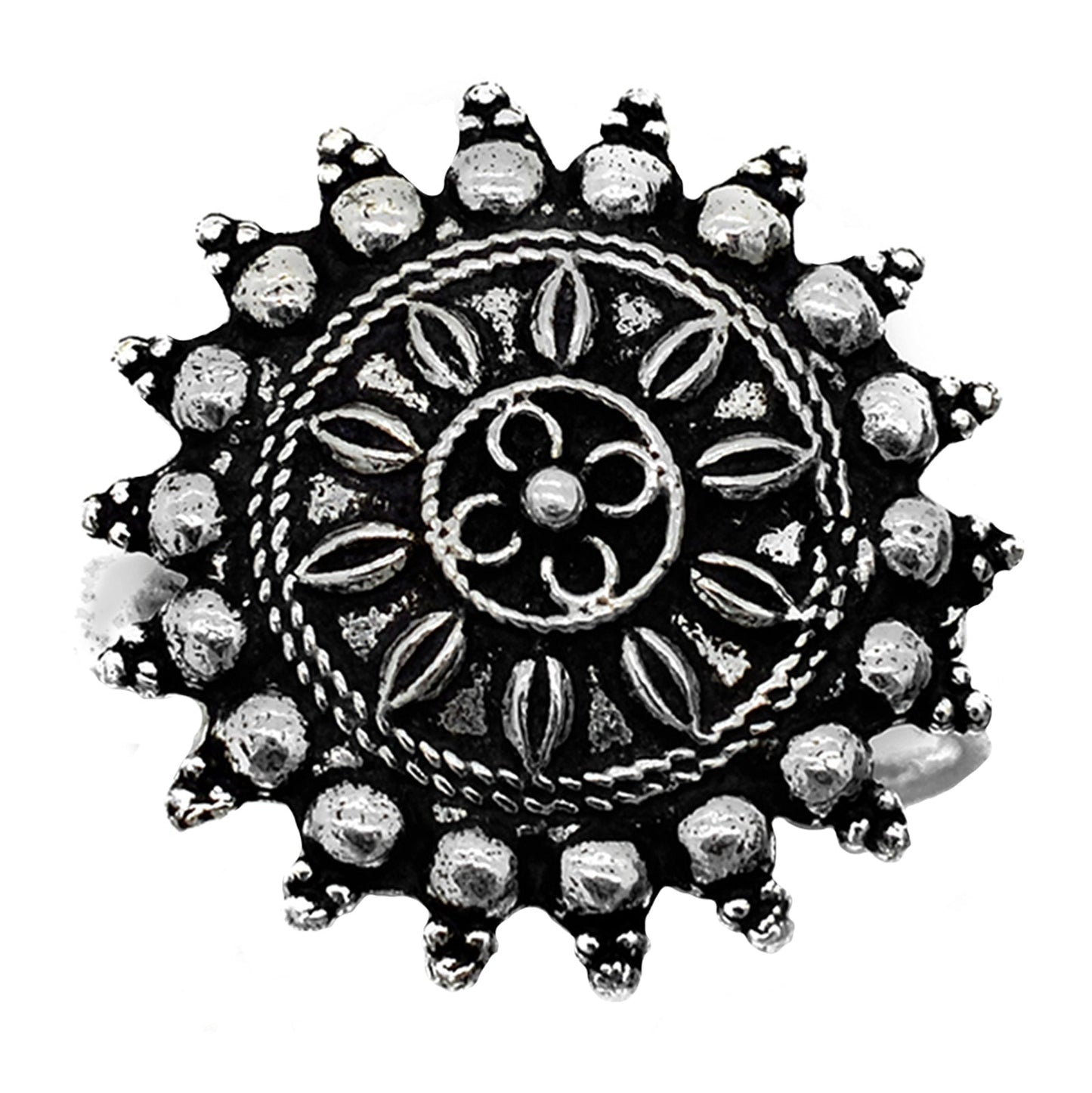 Nitya Silver Ring - Teejh