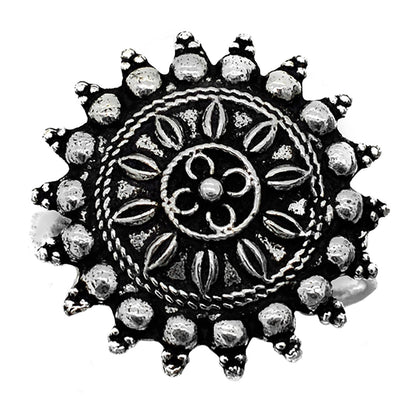 Nitya Silver Ring - Teejh